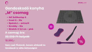 Gondoskodó Konyha M kezdőcsomag