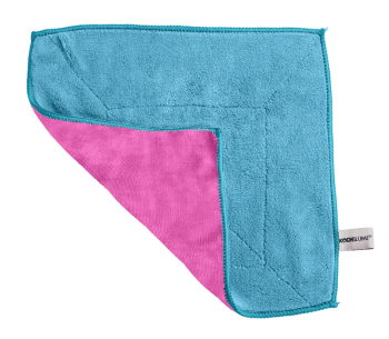 Konyharuha M 30x30 / türkiz-pink